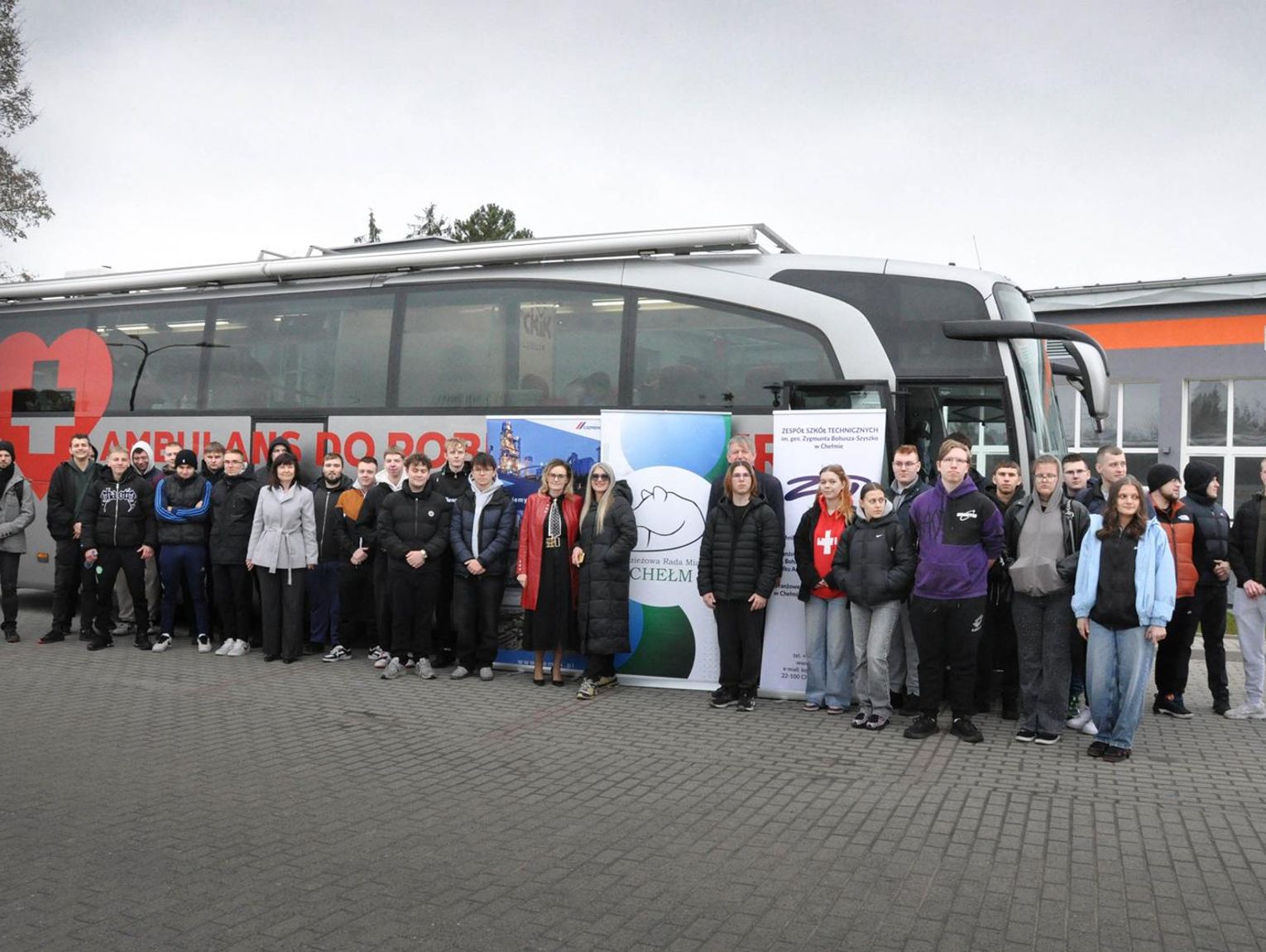 Uczniowie ZST w Chełmie nie żałują swojej krwi [ZDJĘCIA]