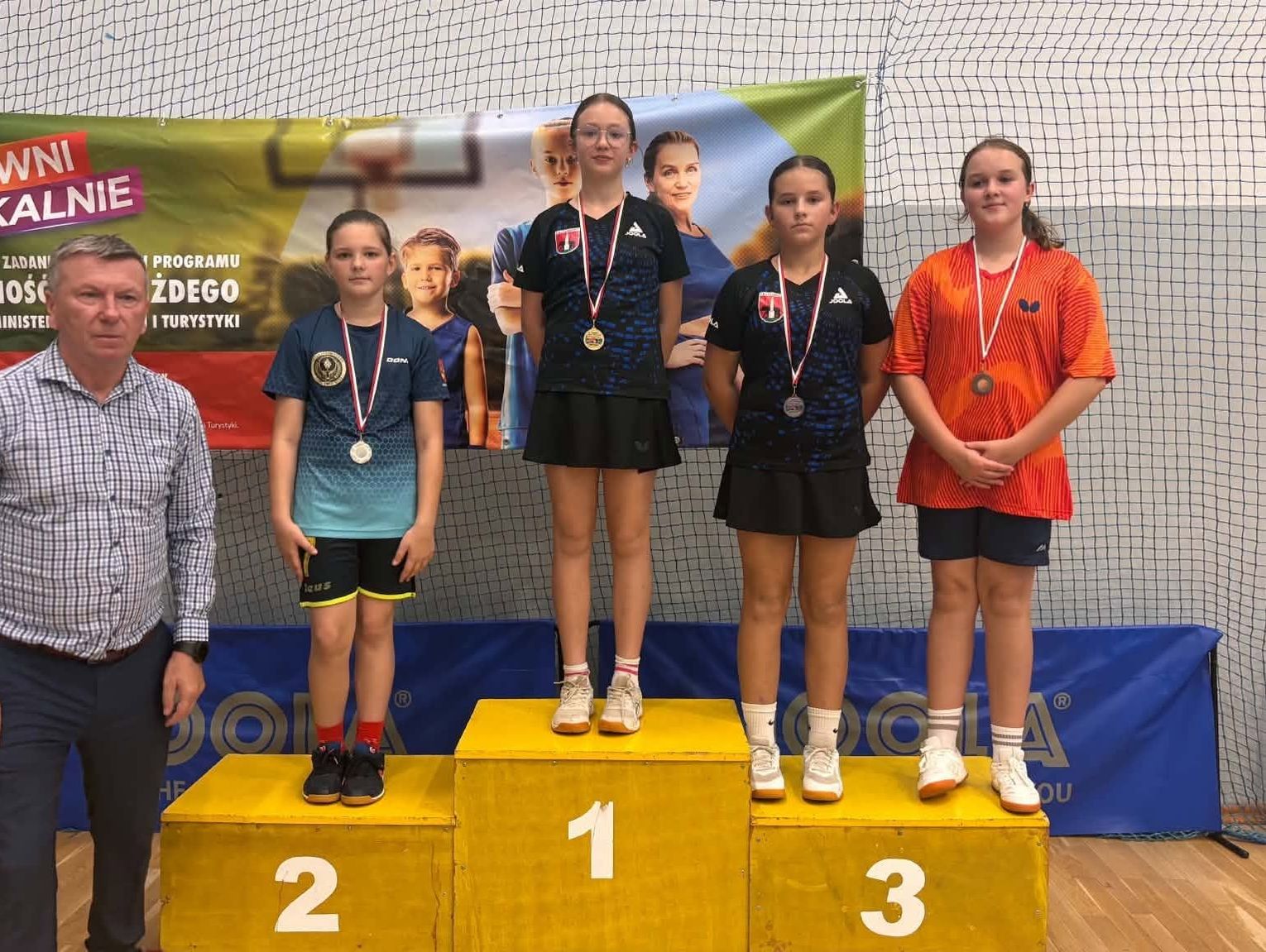 UKS Żaczek Fajsławice na podium w Niedźwiadzie