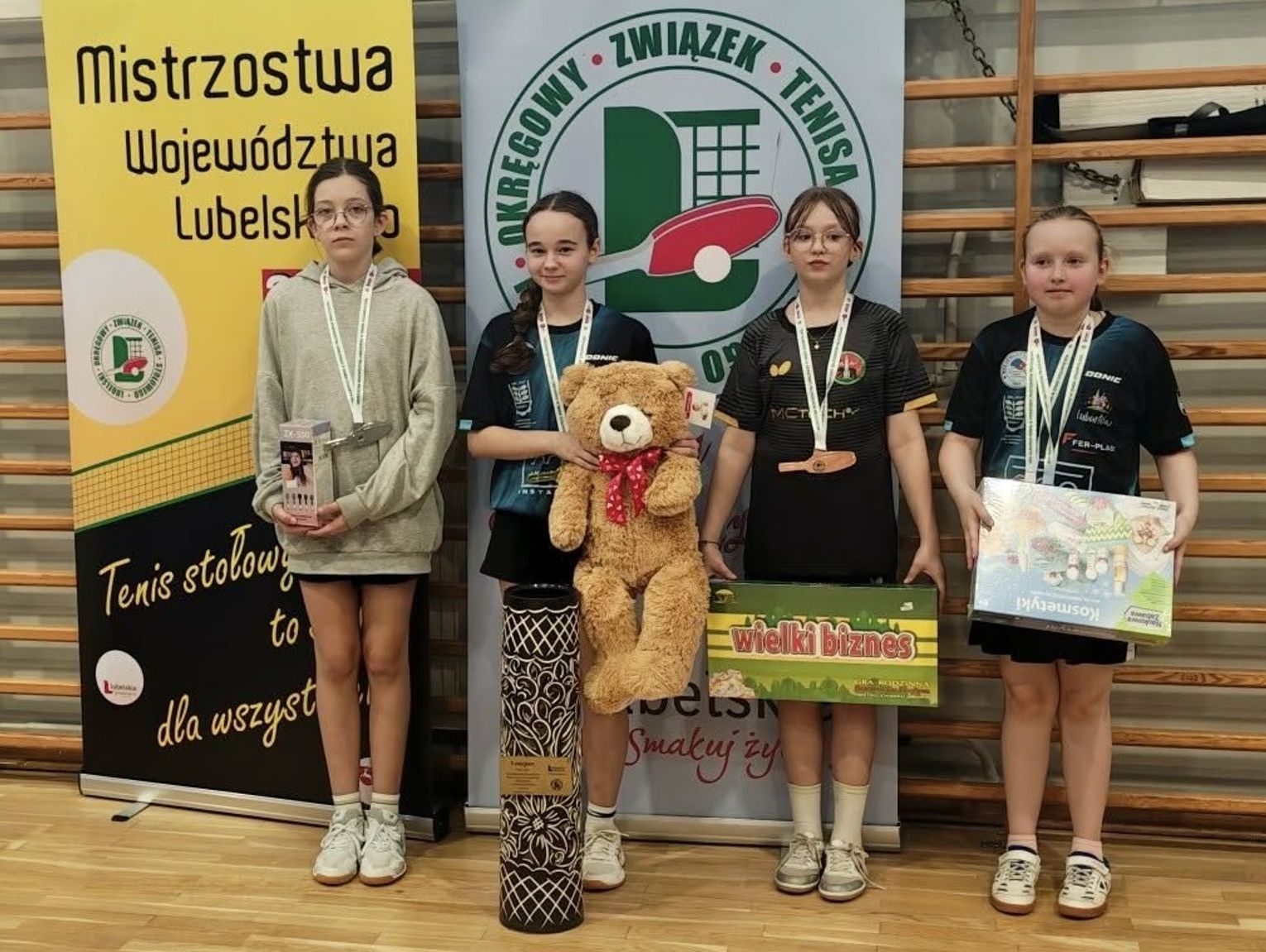 UKS Żaczek Fajsławice z awansem i medalami