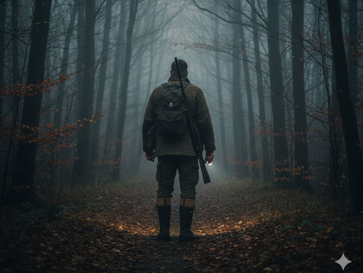 Uratowany naganiacz myśliwski. 53-latek odnaleziony po zmroku!