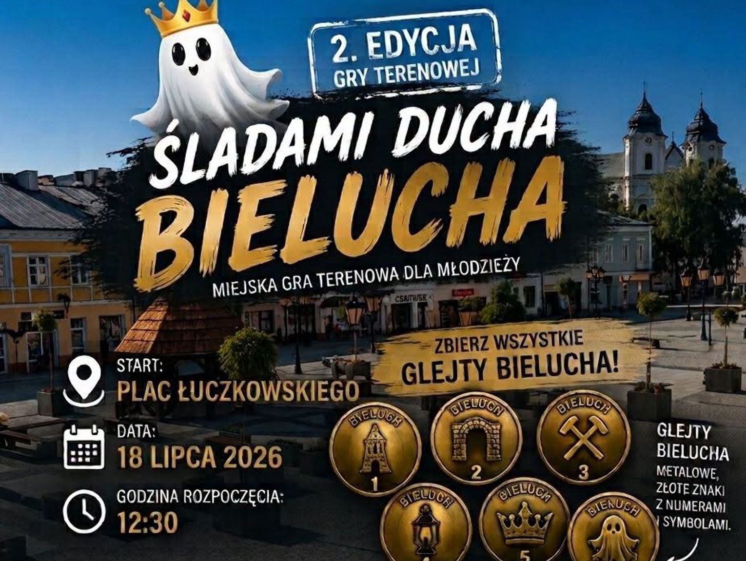 W sobotę rusza gra terenowa „Śladami Ducha Bielucha” w Chełmie
