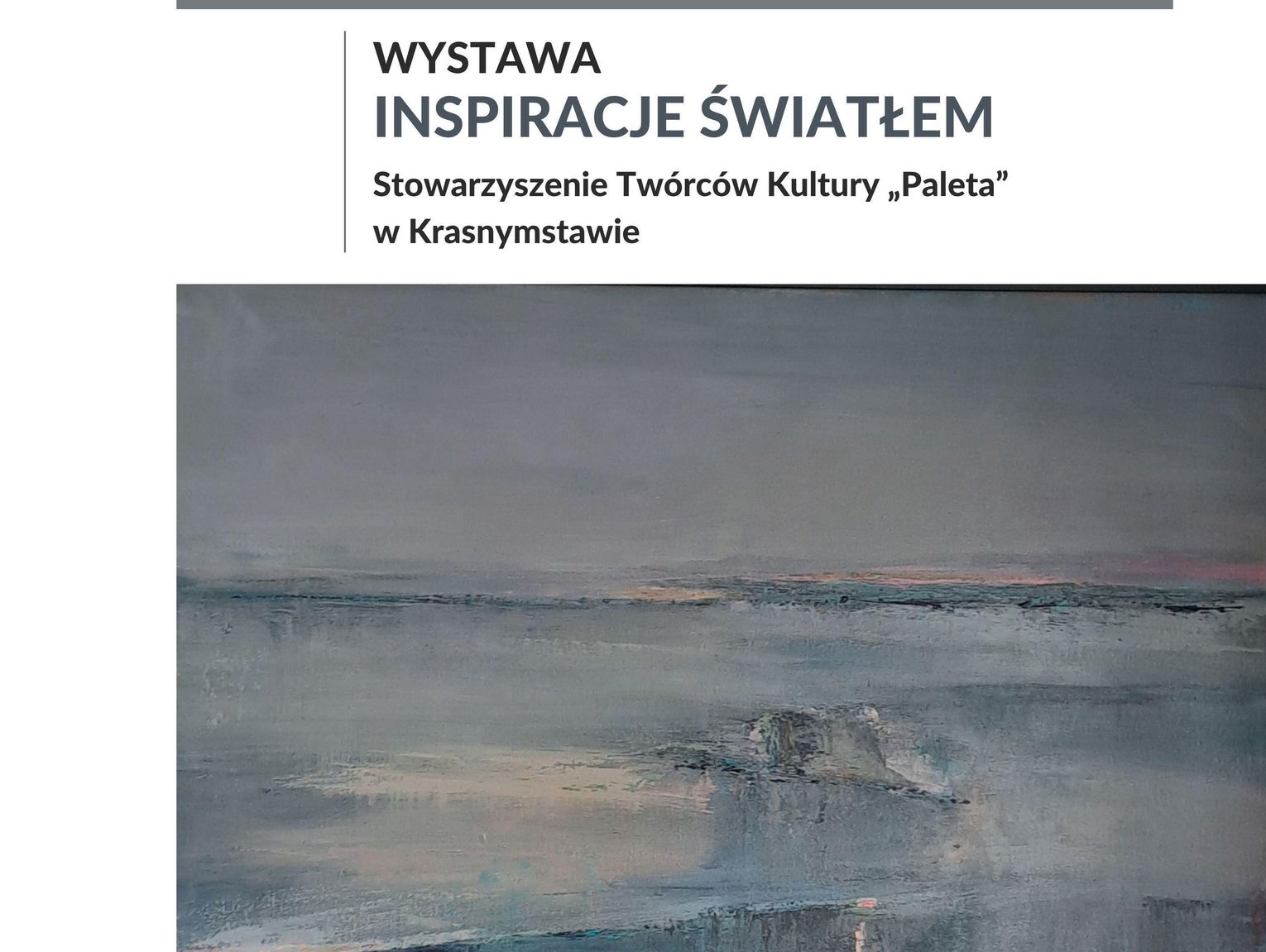 Wernisaż „Inspiracje Światłem” w Siennicy Różanej. Sztuka i recital na żywo