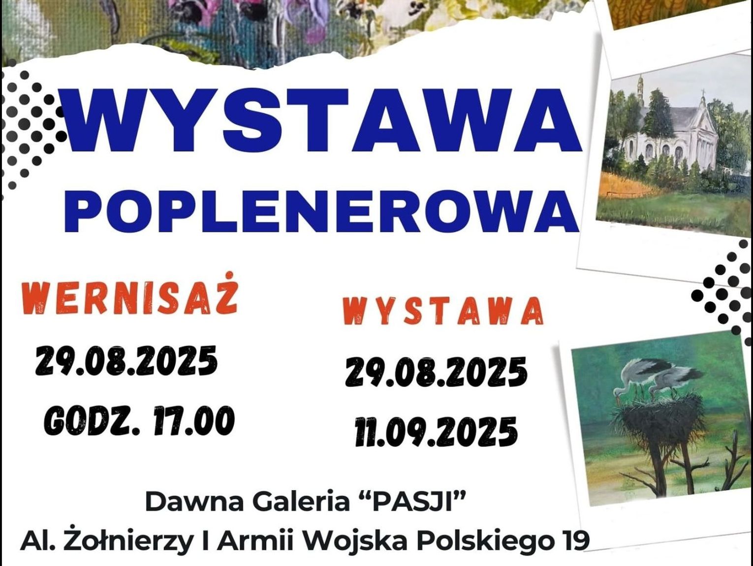 Wernisaż wystawy poplenerowej Stowarzyszenie Twórcze "Pasja" w Chełmie