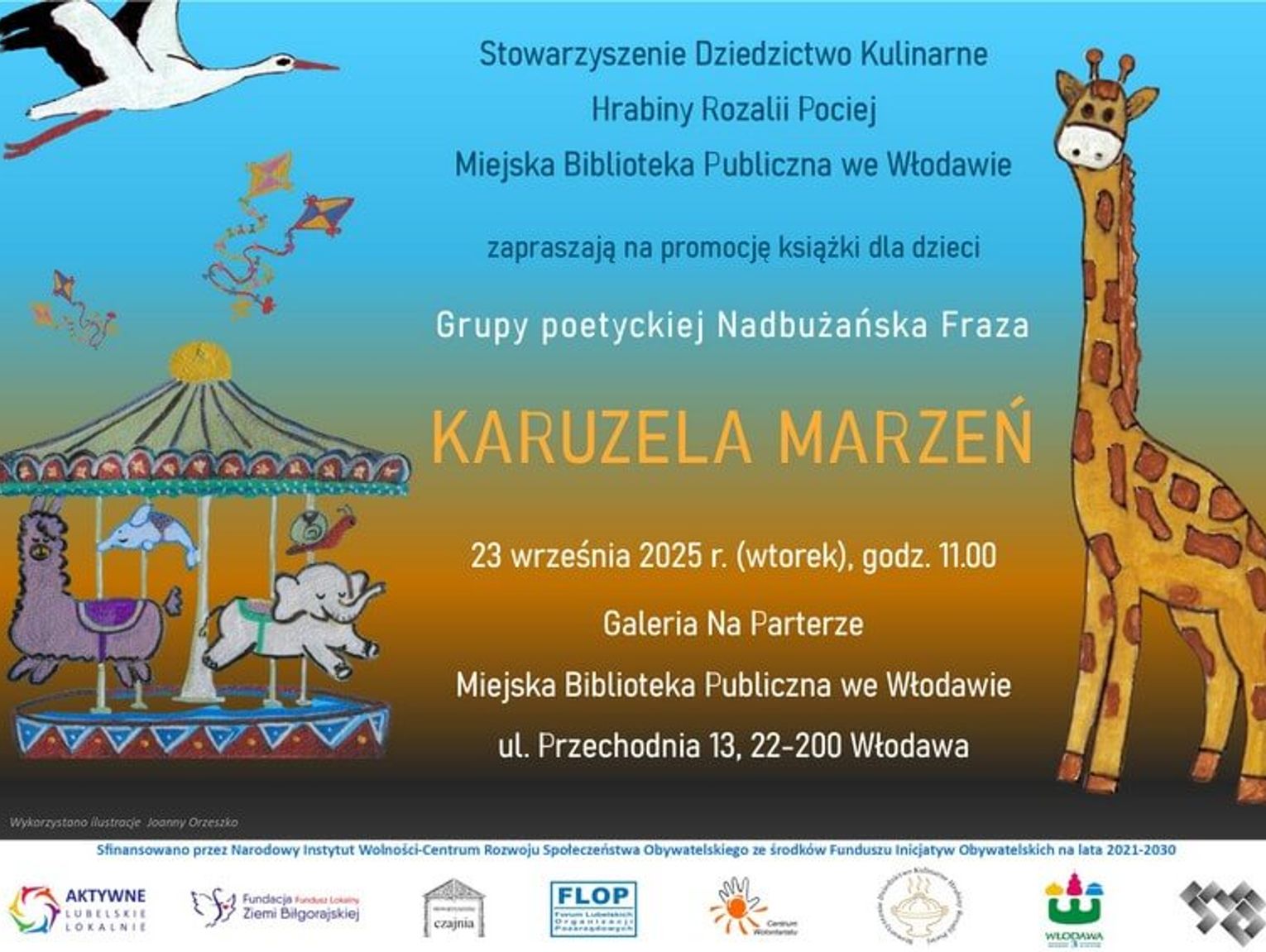 Włodawa. „Karuzela marzeń” - premiera książki, która rozbudzi wyobraźnię