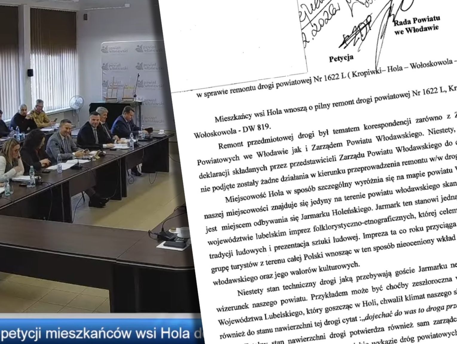 Włodawa. Przebudowa powiatówki w Holi zasadna, ale skąd wziąć na to 12 milionów?