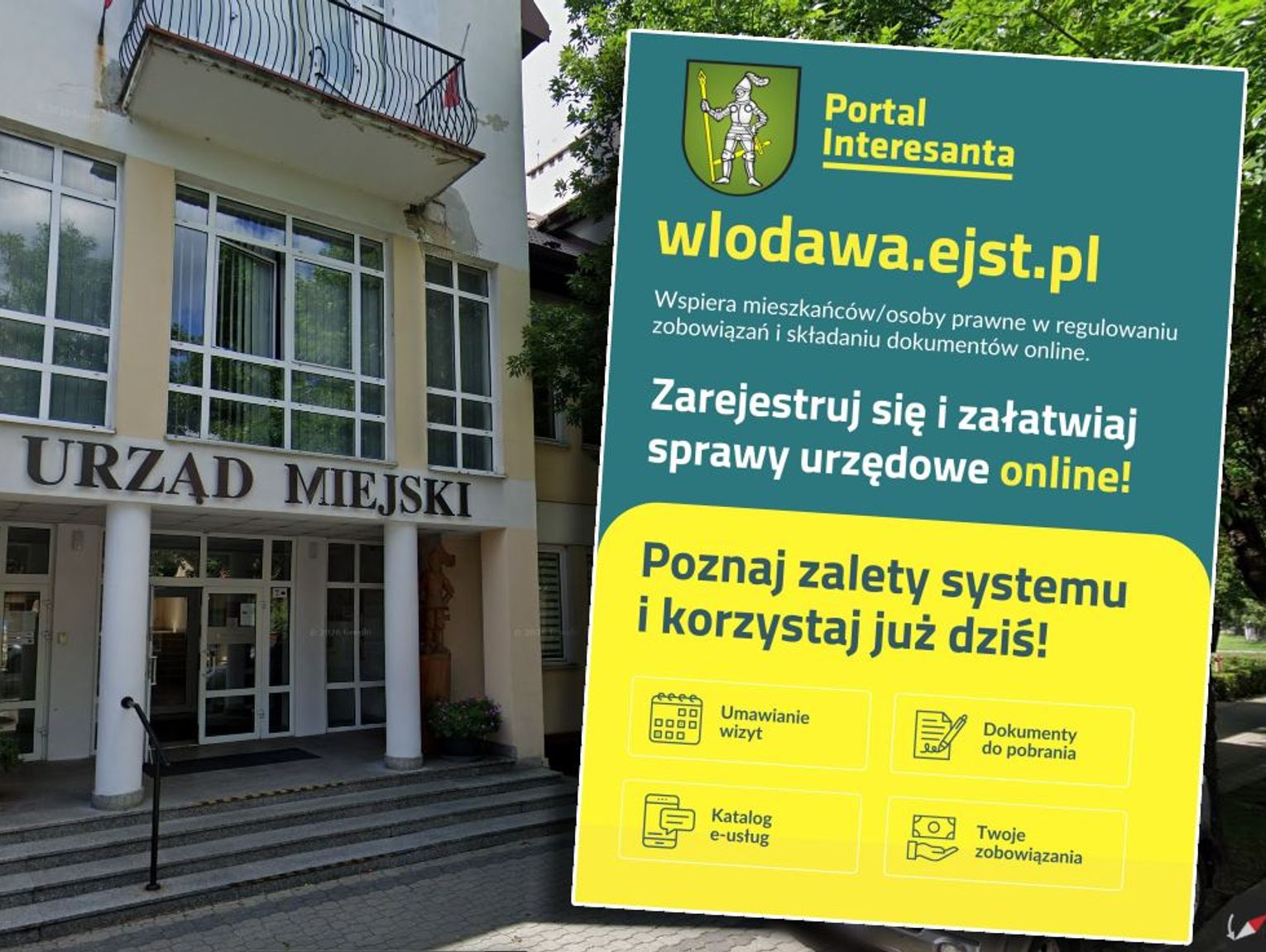 Włodawa. Urząd miejski stawia na cyfryzację. Ruszył portal interesanta