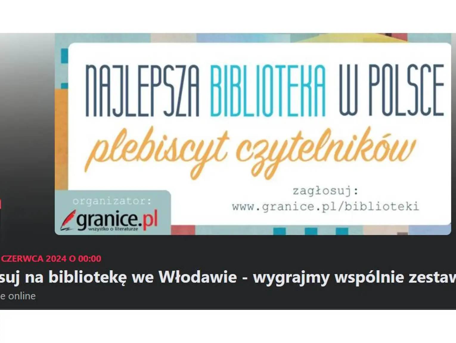 Włodawska biblioteka walczy o pierwsze miejsce!