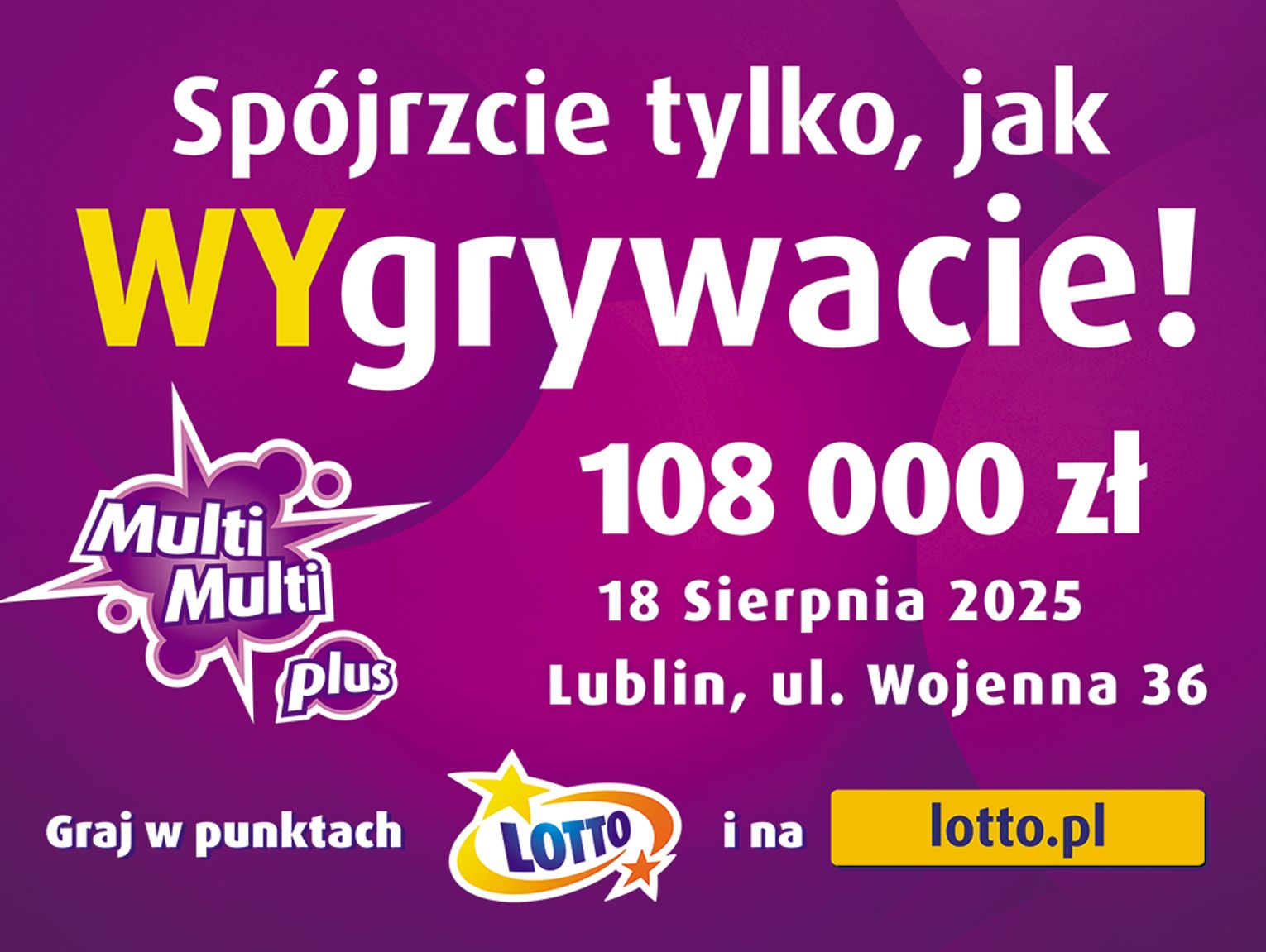 Wysoka wygrana na Lubelszczyźnie!