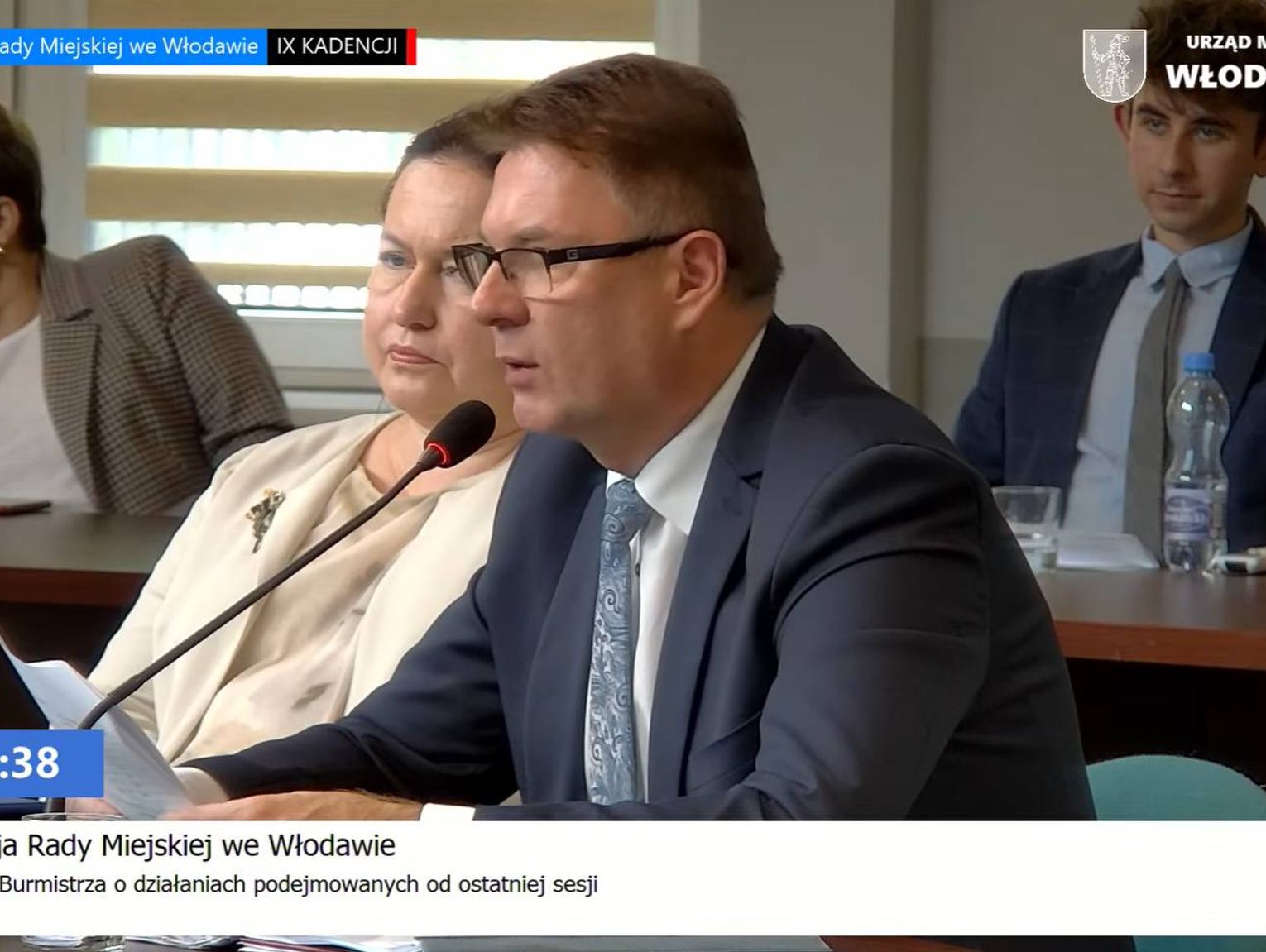 Z sesji rady miejskiej we Włodawie. Pytania o ogrzewanie, nieczynną tężnię i remonty ulic