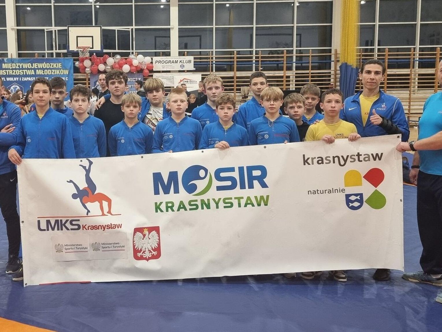 Zapaśnicy LMKS-u Kransystw najlepsi w stawce