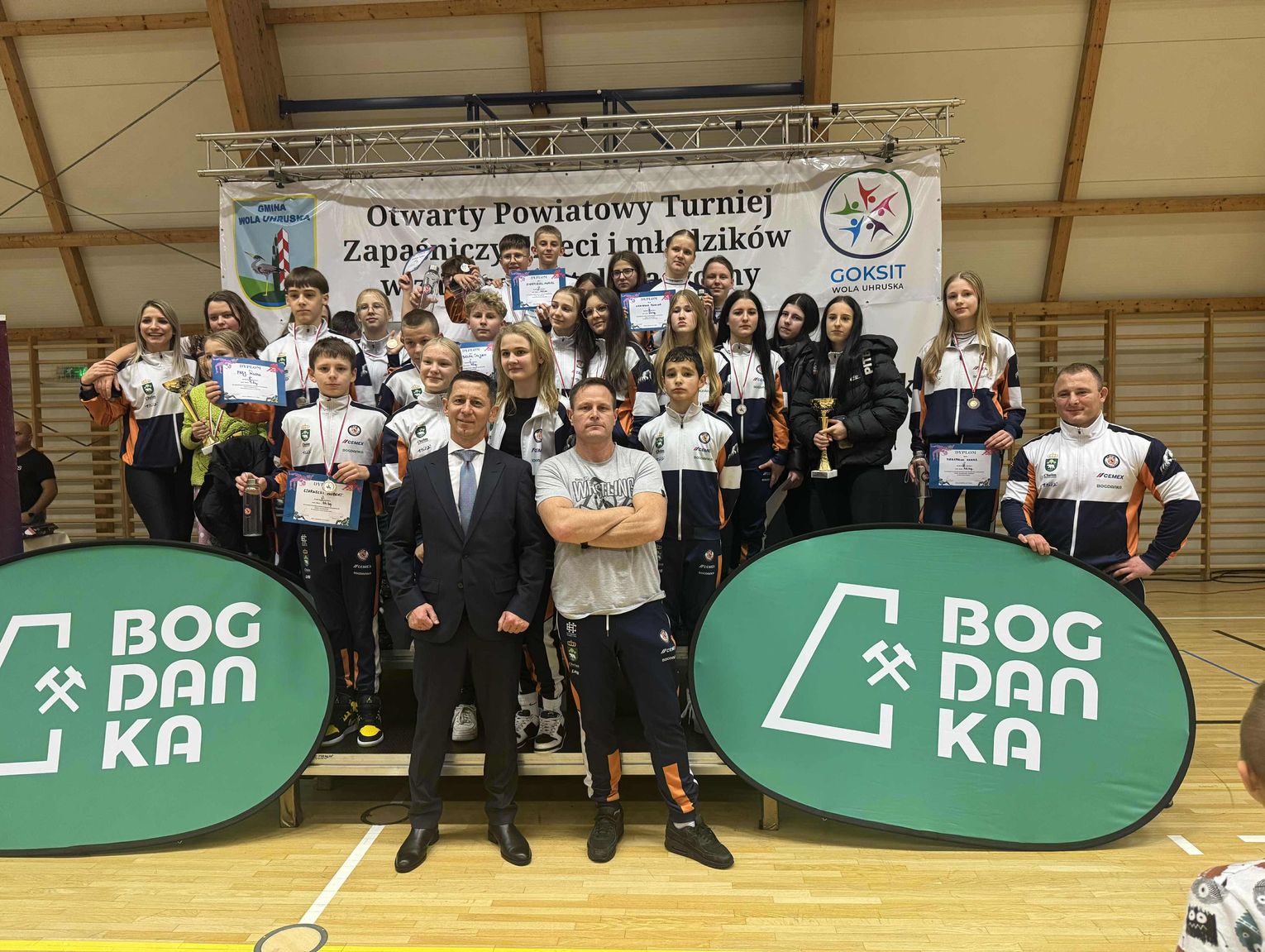 Zapaśnicy z województwa lubelskiego z medalami w Woli Uhruskiej