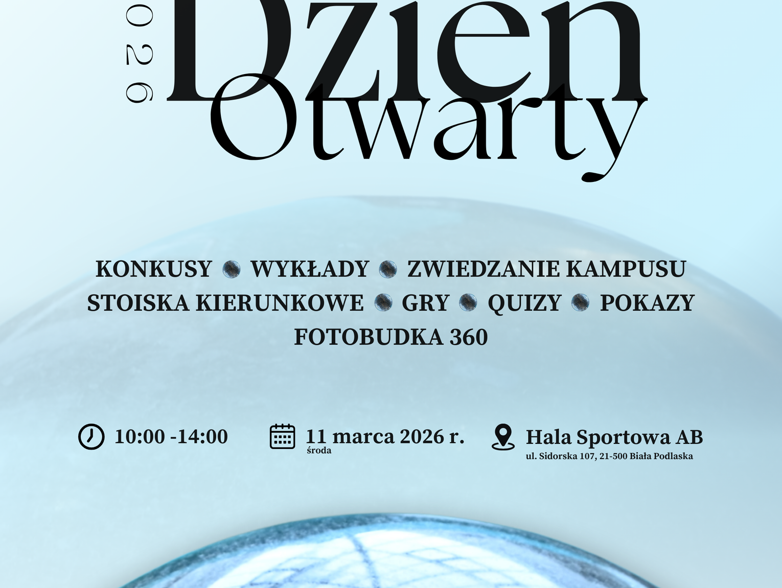 Zaproszenie na Dzień Otwarty Akademii Bialskiej - 11 marca 2026 r.