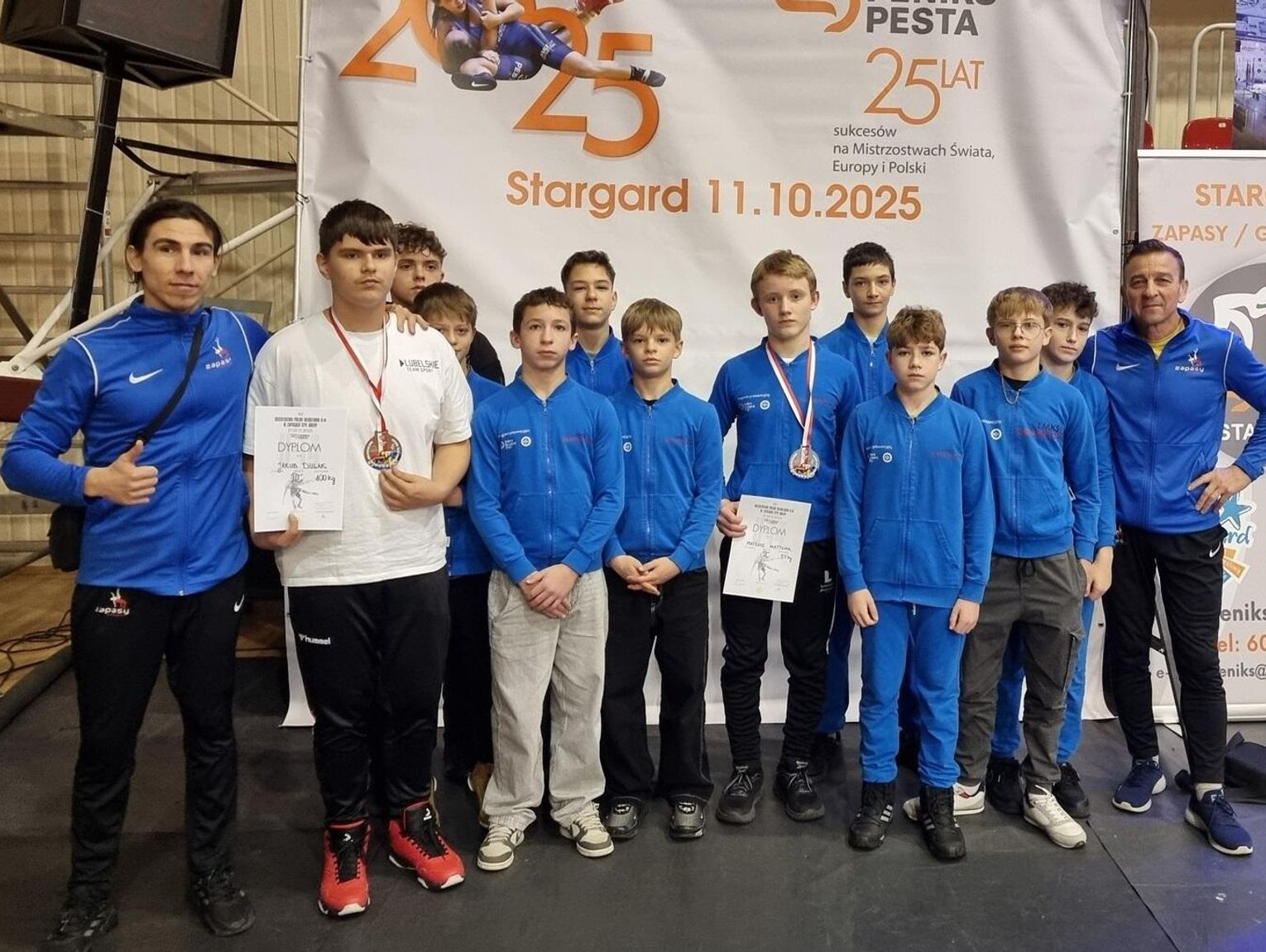 Zawodnicy LMKS-u Krasnystaw na zachodniopomorskim podium