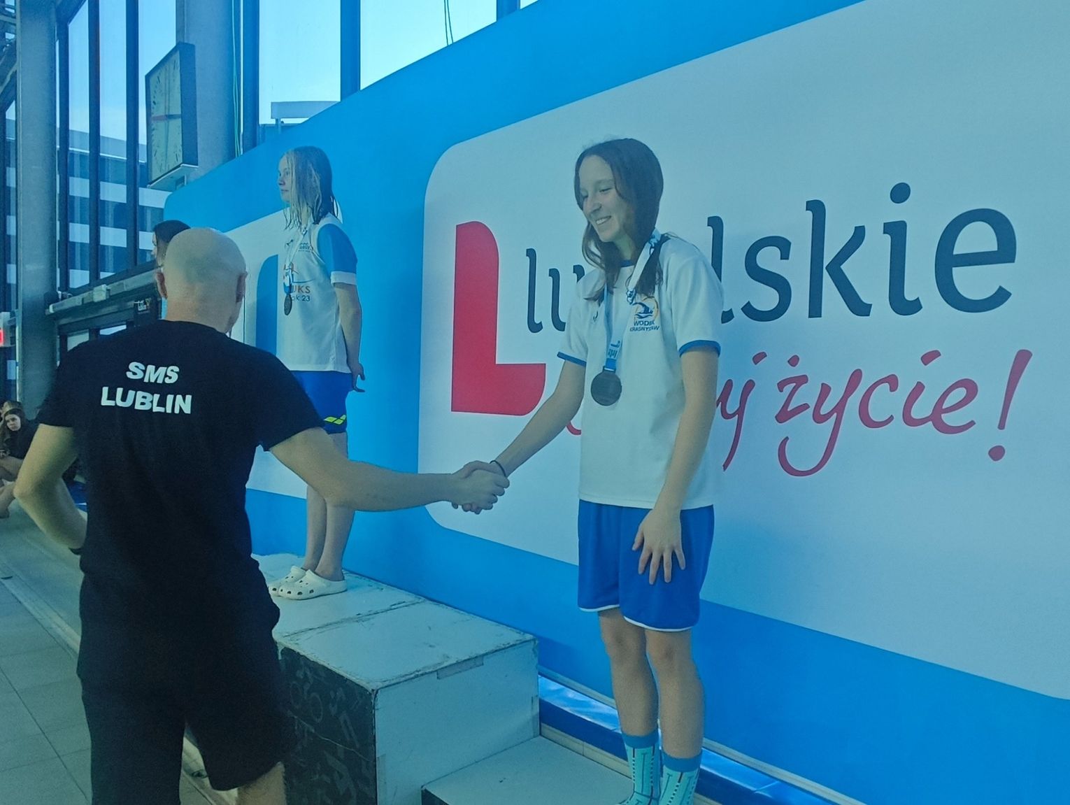 Zdybel znów na podium