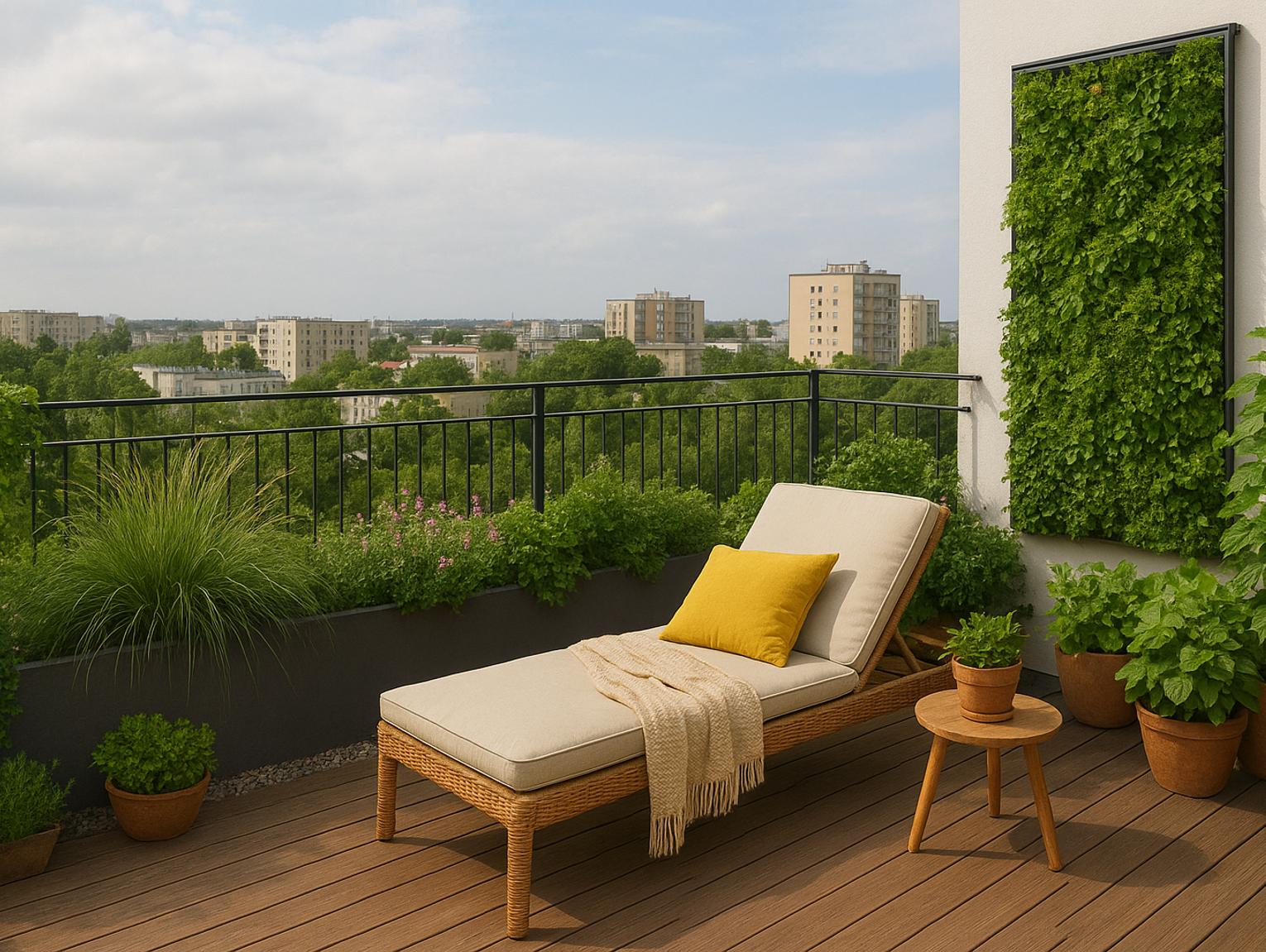 Zielony azyl w centrum Chełma – jak stworzyć ogród na balkonie lub dachu?