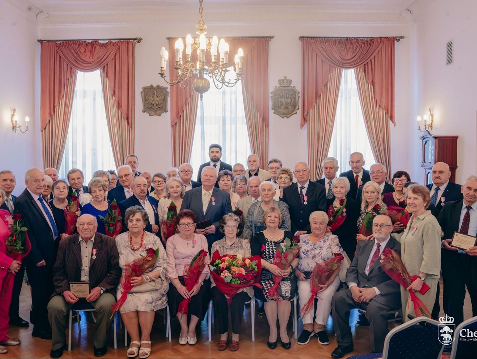 Złote i diamentowe gody w chełmskim urzędzie stanu cywilnego [ZDJĘCIA]