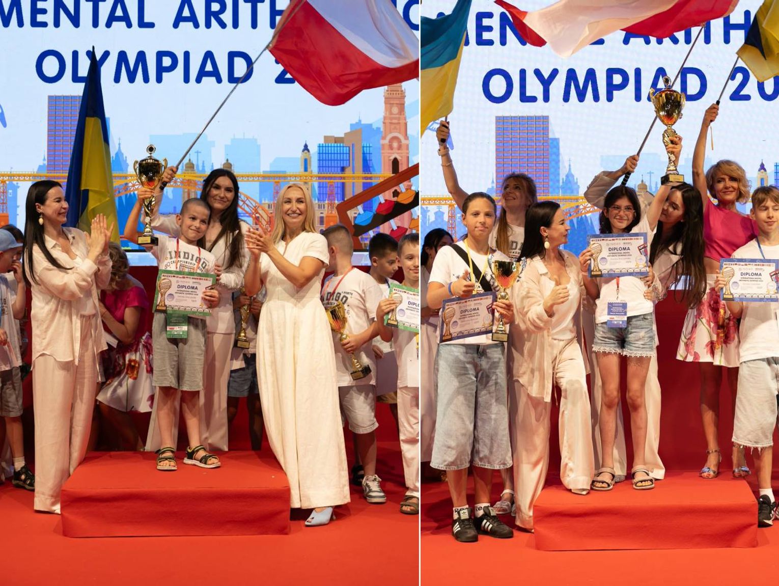 Złote rodzeństwo z Niedziałowic Drugich. Maryla i Jarema Sroczyńscy z sukcesami na Międzynarodowej Olimpiadzie Arytmetyki Mentalnej w Porto