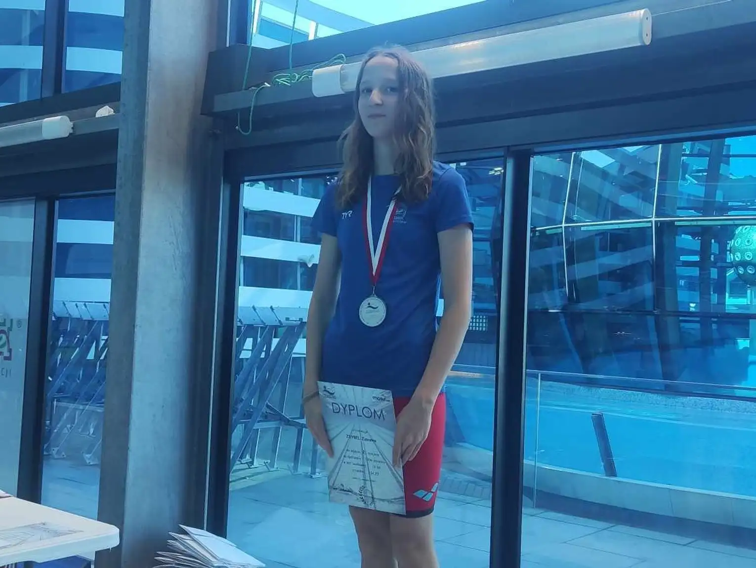 Zuzanna Zdybel nie schodzi z podium