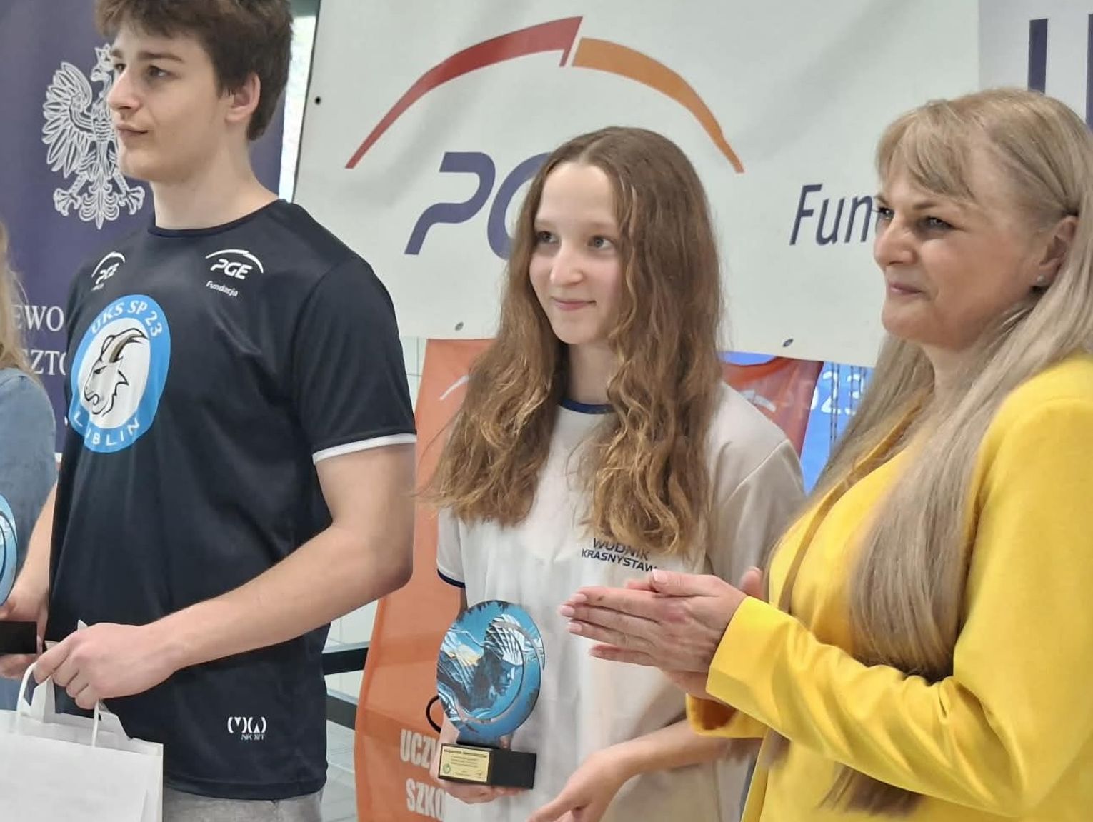 Zuzanna Zdybel nie schodzi z podium