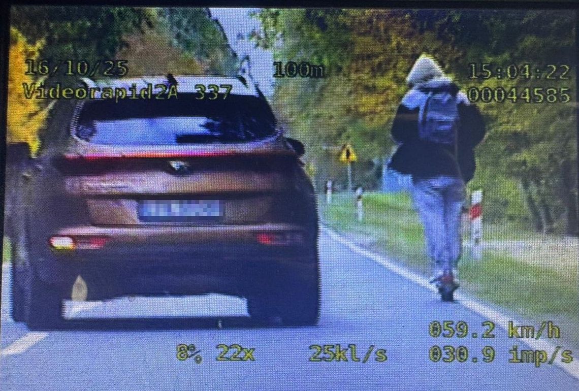 1,5 promila i hulajnoga. Za takie wykroczenie słono zapłaci