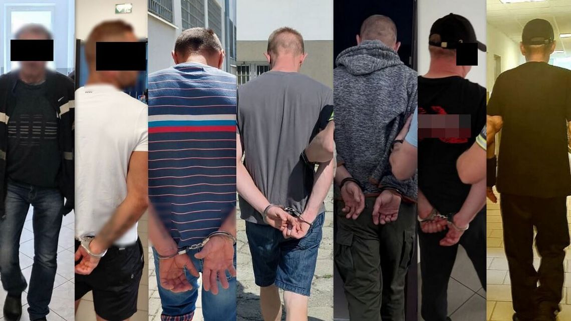 118 osób zatrzymanych podczas akcji na Lubelszczyźnie. 22-letni Chełmianin uciekał przez taras [FILM]