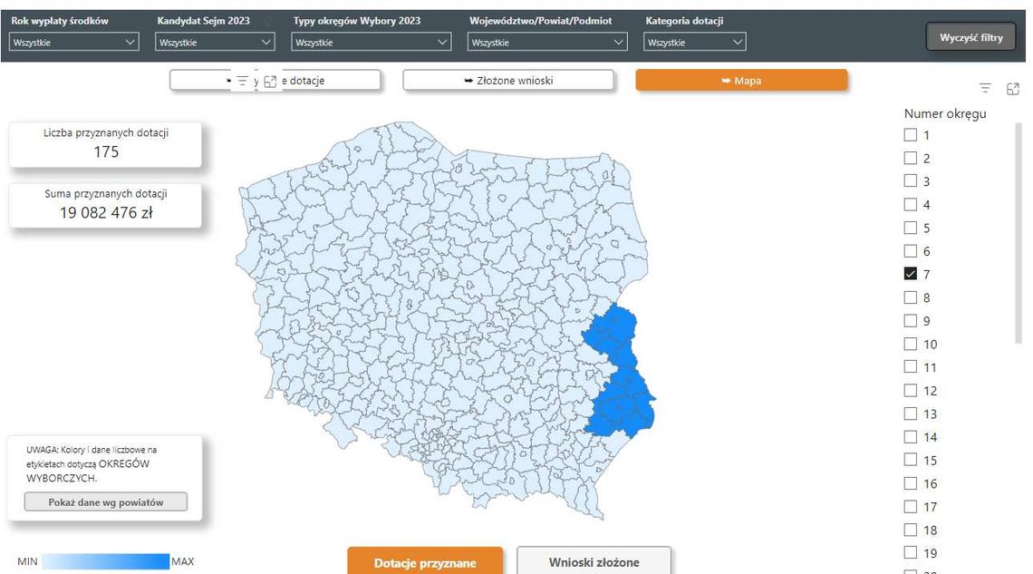 19 milionów otrzymał nasz okręg wyborczy z Funduszu Sprawiedliwości