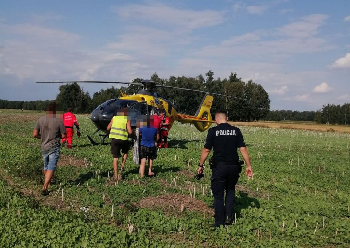 3-latek wpadł do sadzawki. Nieprzytomne dziecko znalazł sąsiad