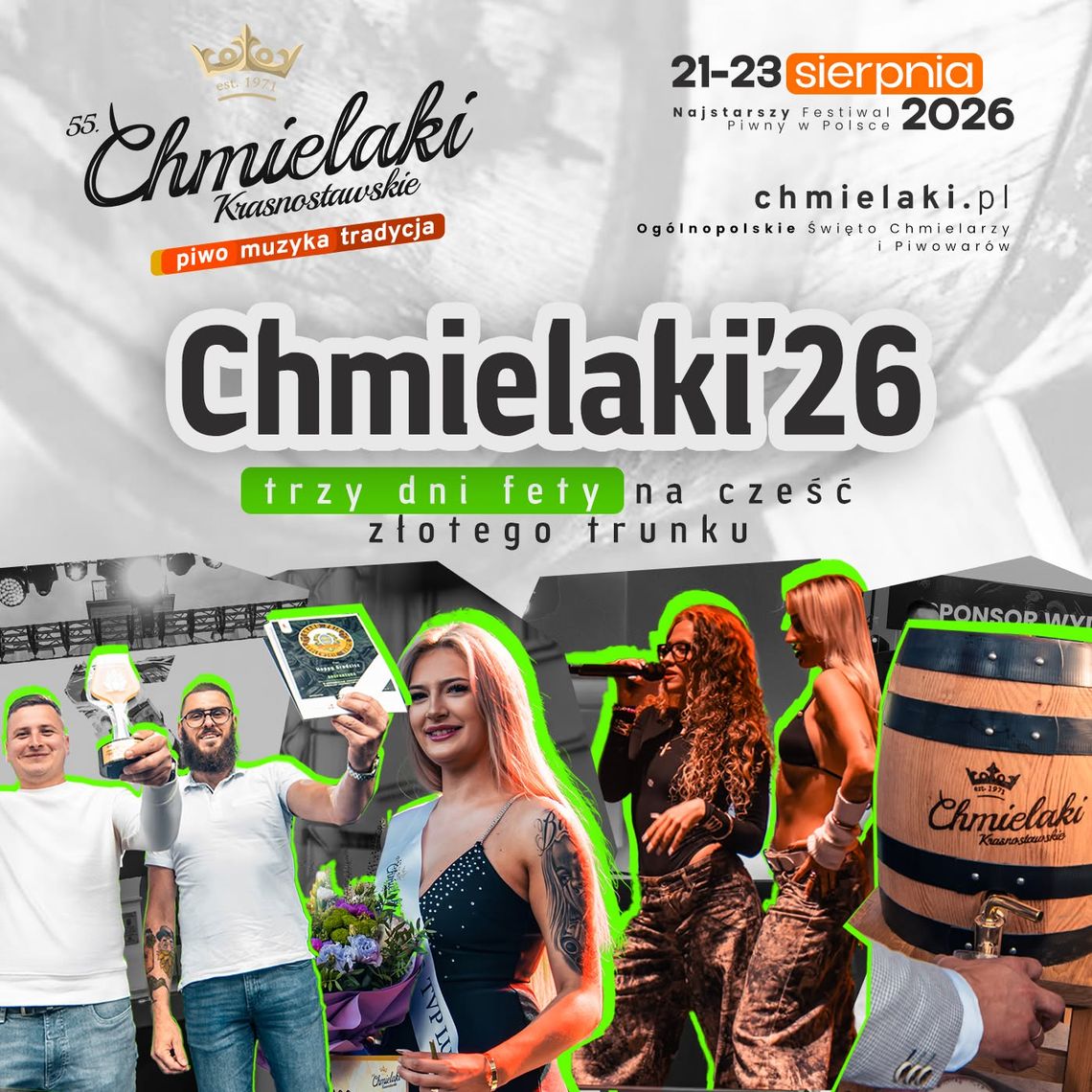 50 dni do Chmielaków Krasnostawskich 2026. Znamy szczegółowy program wydarzenia