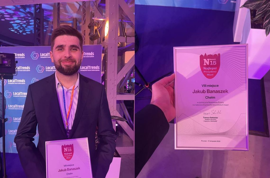 8. miejsce w plebiscycie Newsweeka dla prezydenta Chełma 8. miejsce w plebiscycie Newsweeka dla prezydenta Chełma