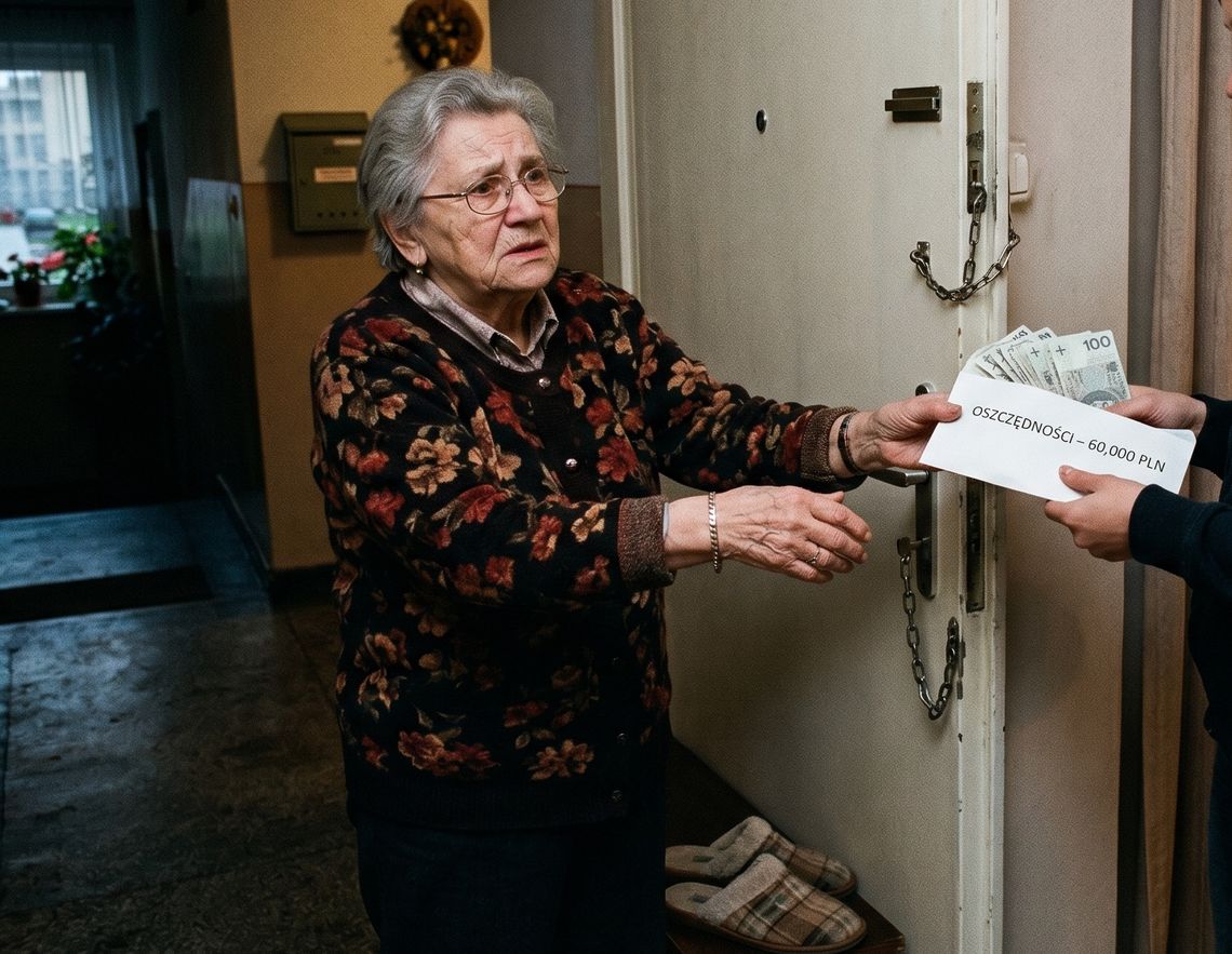 85-latka z Chełma straciła 60 tysięcy złotych. Oszustka podała się za policjantkę 85-latka z Chełma straciła 60 tysięcy złotych. Oszustka podała się za policjantkę