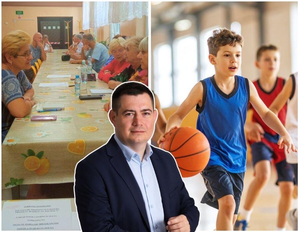 Akademia Koszykówki wraca po przerwie. Radny Otkała pyta o sport i dialog z mieszkańcami