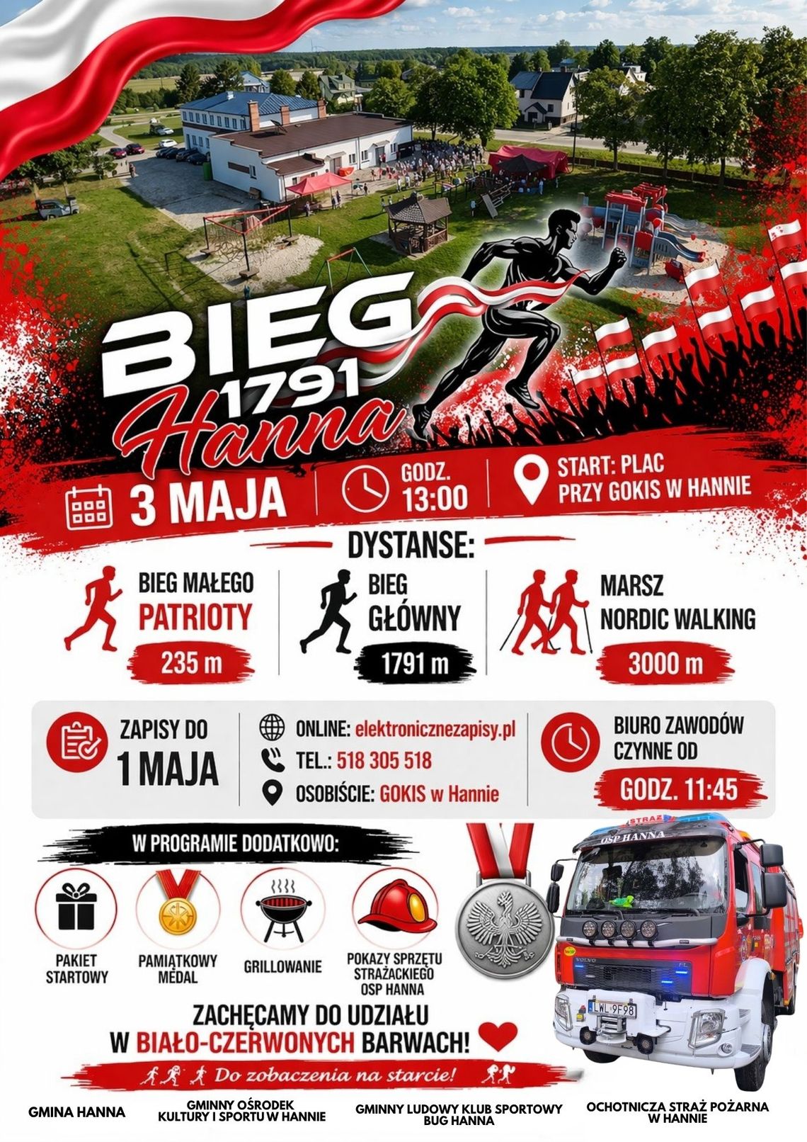 plakat wydarzenia w hannie