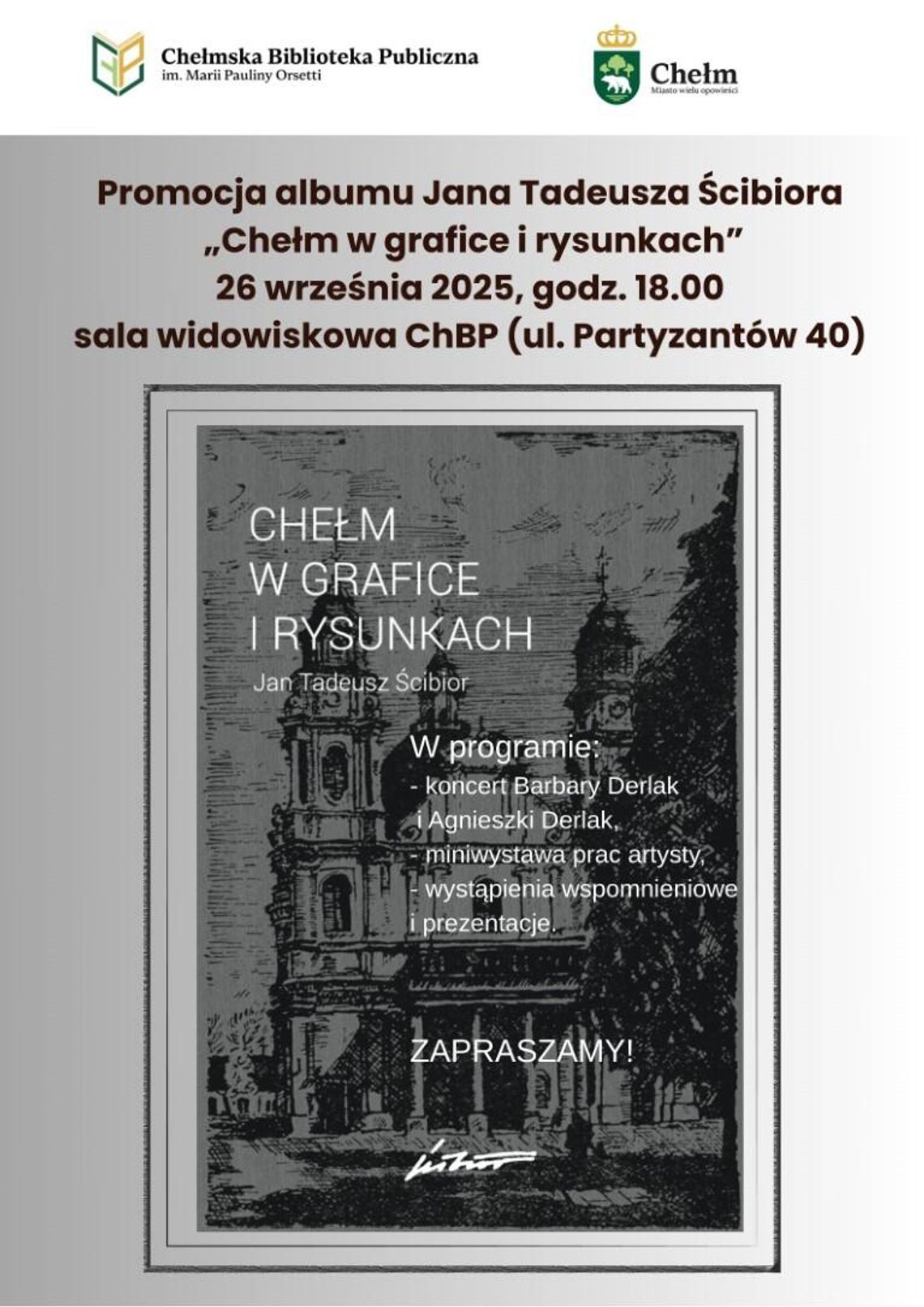 Album upamiętniający Chełm sprzed lat