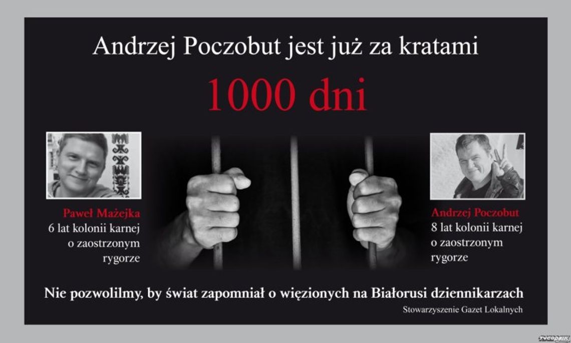 Andrzej Poczobut, dziennikarz już 1000 dni za kratami (WIDEO)