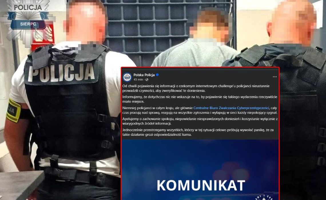 Ataki w szkołach to internetowe wyzwanie? Policja tego nie potwierdza, sprawdza tropy, apeluje o spokój i niepowielanie niesprawdzonych doniesień