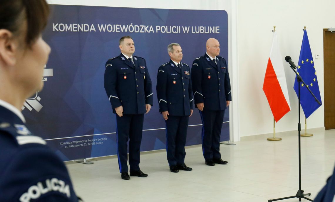 Nowy zastępca komendanta wojewódzkiego związany z Krasnymstawem