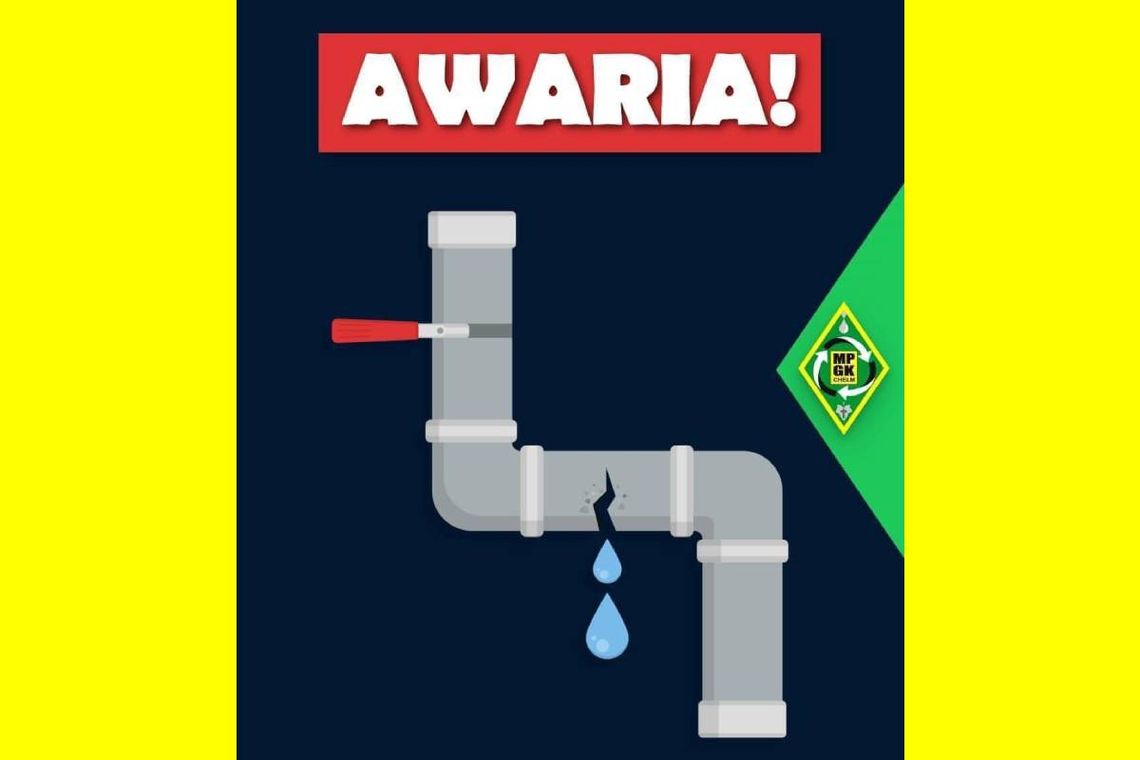 Chełm. Awaria sieci wodociągowej na Alei Przyjaźni – trwają prace naprawcze