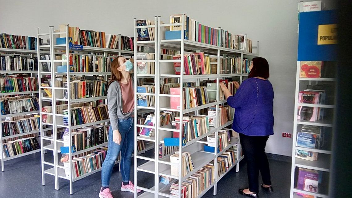 Biblioteka w Rudzie-Hucie otwarta na czytelnika [ZDJĘCIA]