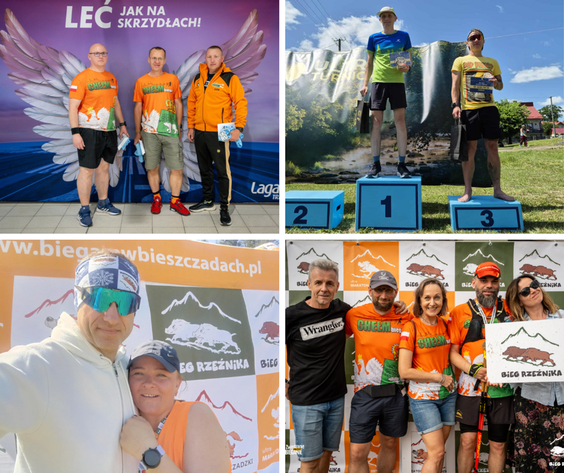 Biegali różnymi szlakami