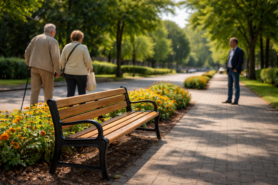 Brakuje ławek w Krasnymstawie? Miasto sprawdzi, gdzie są potrzebne