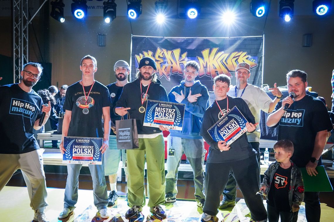 Tancerze LKS Breaking Dotsport na mistrzowskim podium