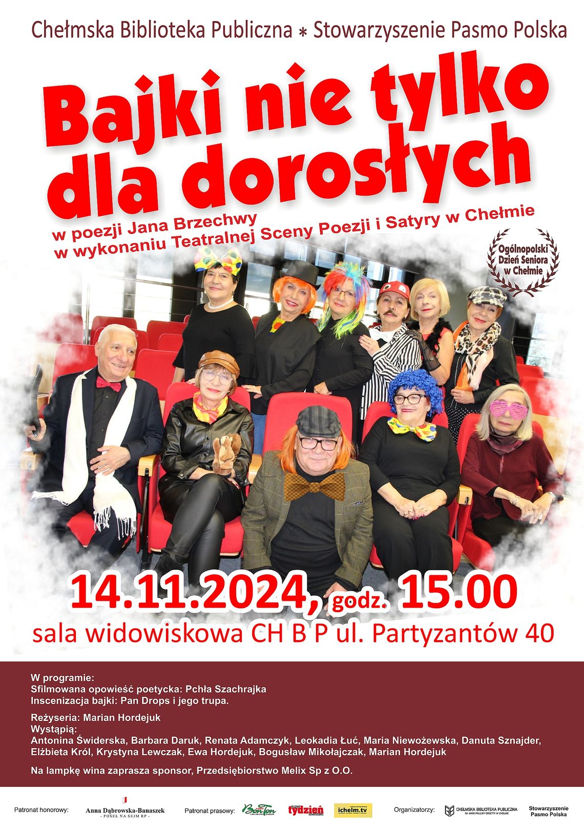 Brzechwa dla dorosłych – poetycka uczta w Chełmie