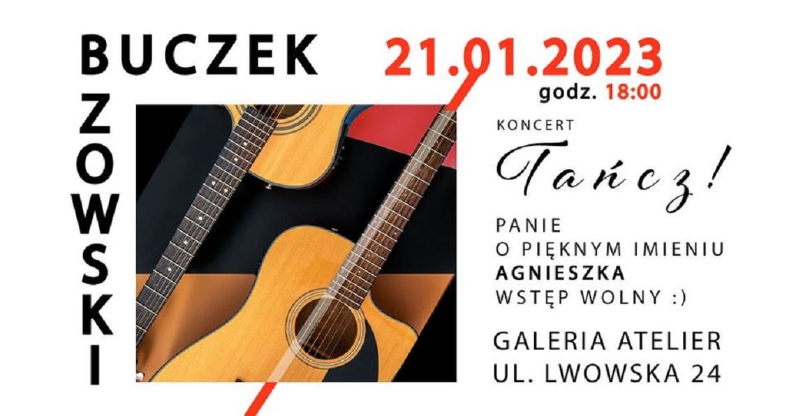 Buczek i Bzowski zapraszają na koncert. Kobiety o tym imieniu wejdą za darmo