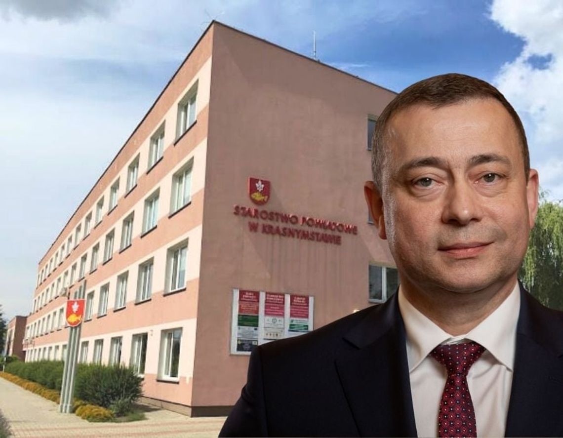 Były burmistrz Krasnegostawu nowym szefem Biura Zarządzania Kryzysowego w starostwie