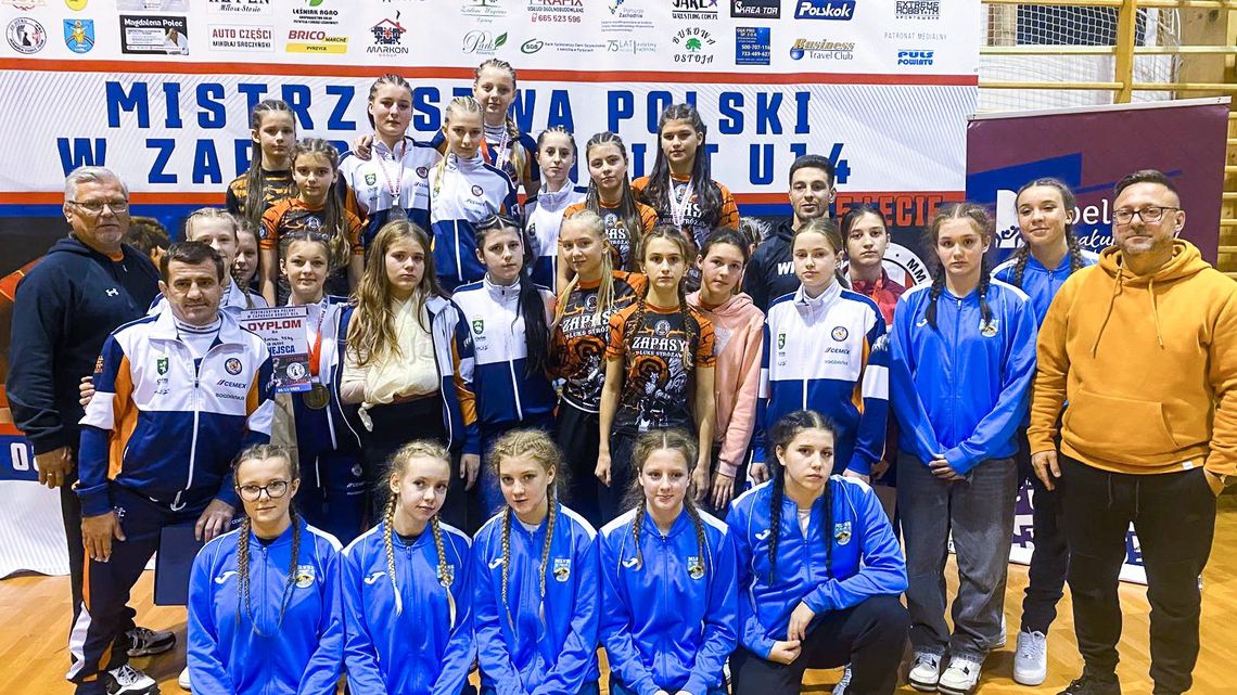 Zapaśniczki Cementu Gryfa na podium w Pyrzycach Zapaśniczki Cementu Gryfa Chełm