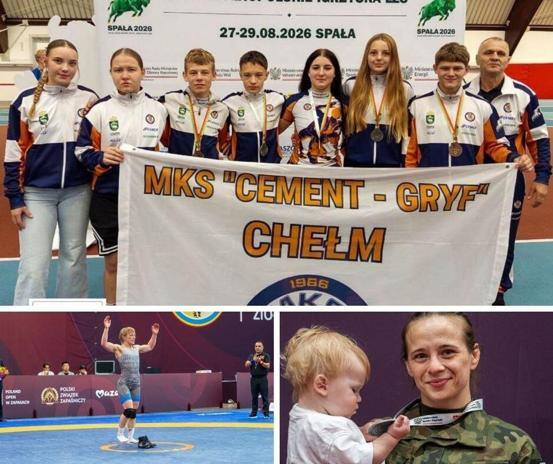 Cement Gryf Chełm potwierdził formę medalami Cement Gryf Chełm