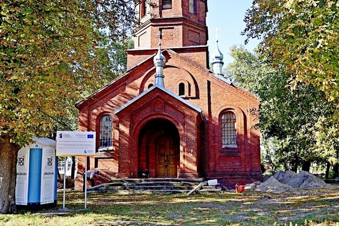 Cerkiew wybudowali na cmentarzu