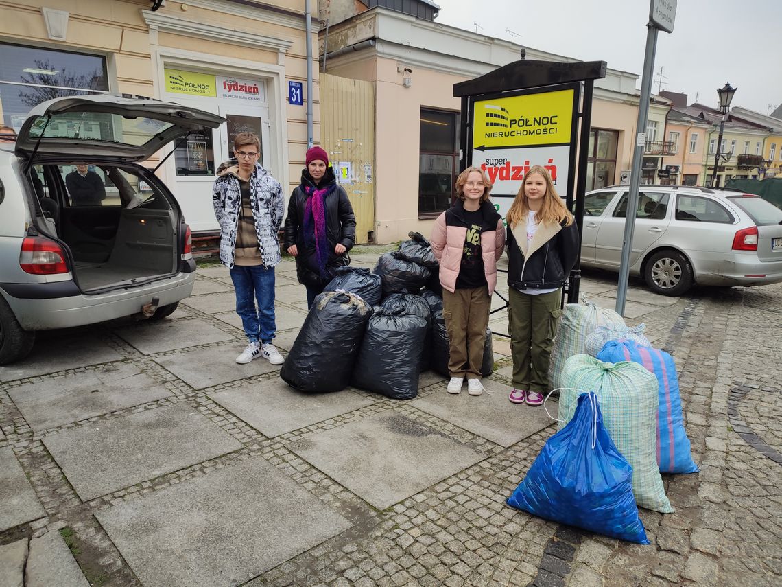 Chełm. Charytatywnie i ekologicznie – uczniowie „czwórki” działają