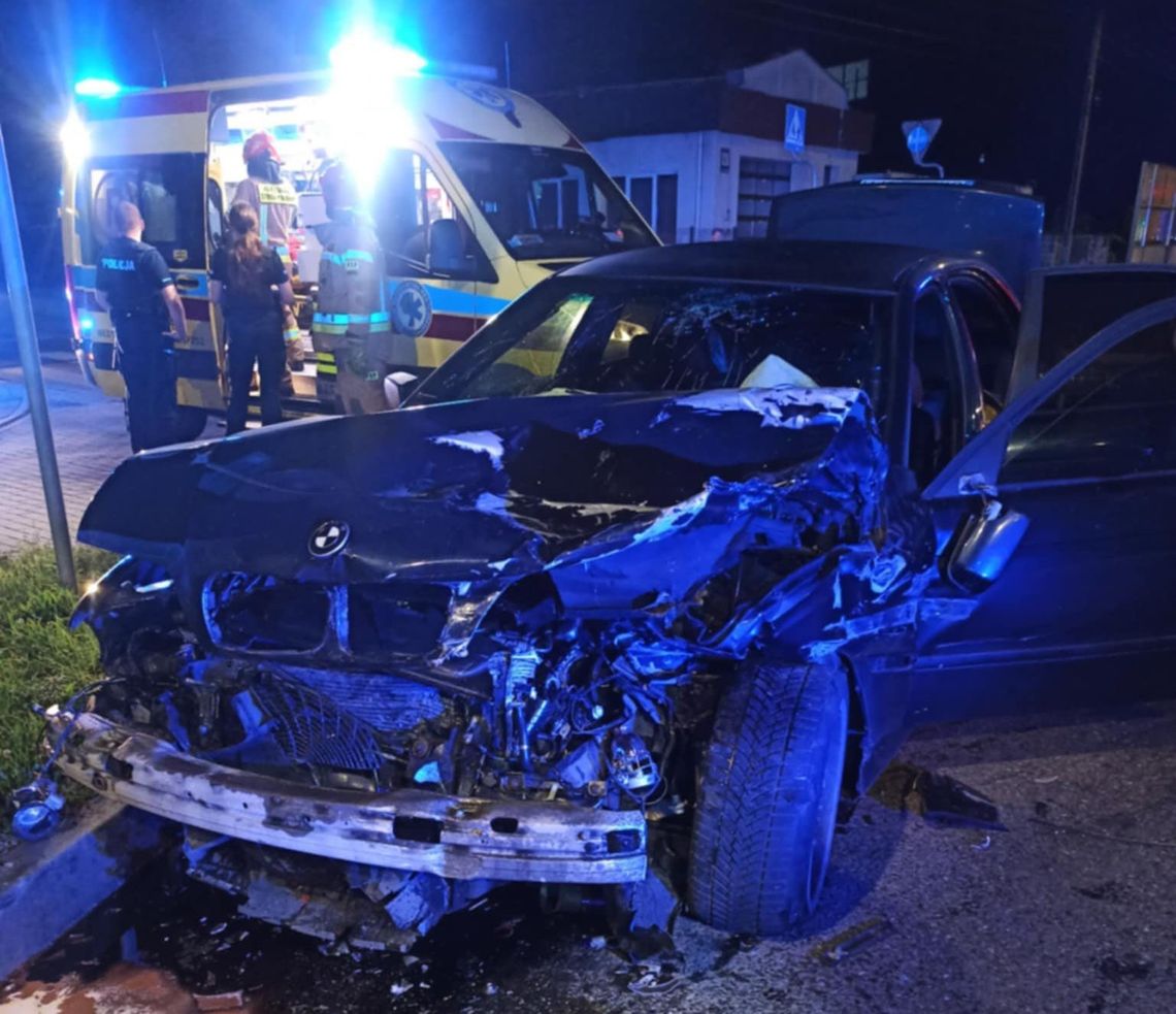 Chełm. 21-latka trafiła do szpitala, laweta wymusiła pierwszeństwo