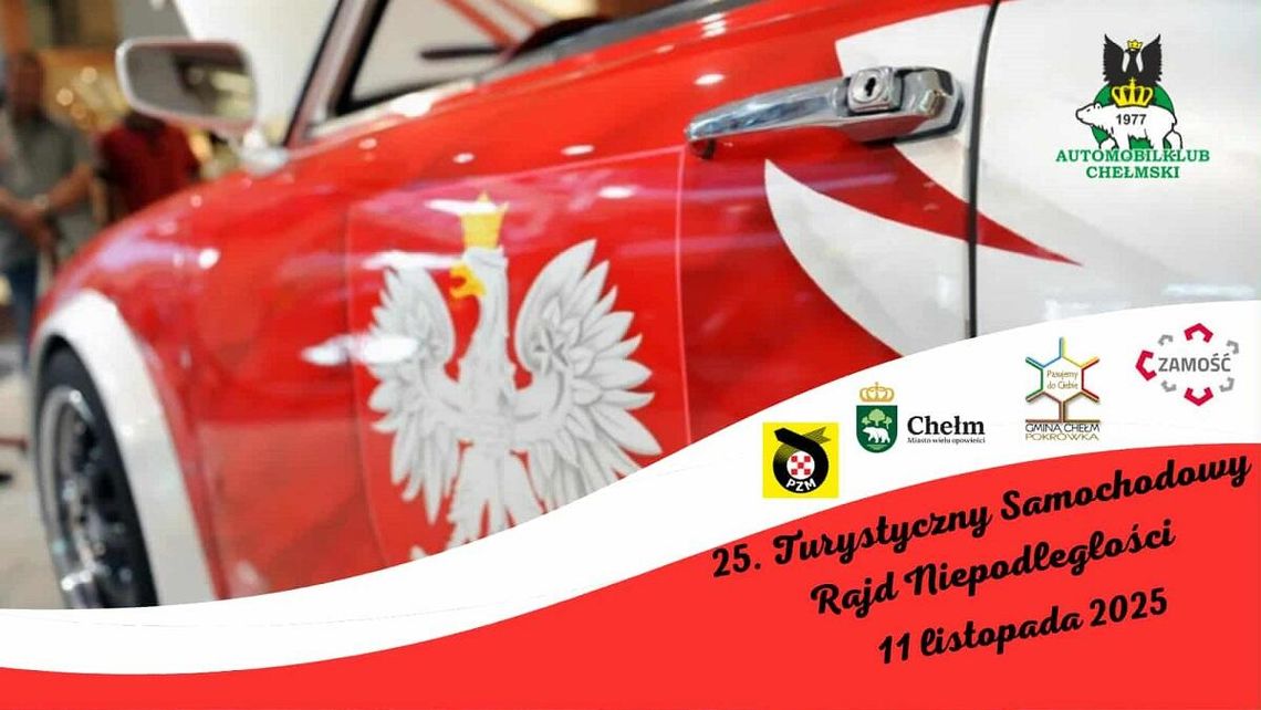 Chełm. 25. Turystyczny Samochodowy Rajd Niepodległości
